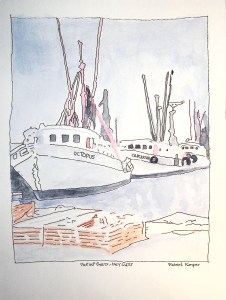 Shrimp Boats at dock